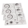 thumbnail image 4 of 3pcs Clear Stamp Reusable DIY Scrapbook Handbook Album Decorative Transparent Stamp Paper Crafts Hand Made Gift, 4 of 14