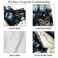 thumbnail image 4 of luoweisi Men's Beach Shorts Quick Dry Swim Trunks with Mesh Lining Butterfly 2XL, 4 of 5