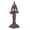 Brown, variant on Sungmor Vintage Cast Iron Fleur-de-lis Statue,Distressed Decorative Finial Figurine,Heavy-Duty Rustic Desk Sculpture,Mantel,Shelf Home Ornament - Vintage Green Finish