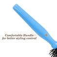 thumbnail image 4 of Uxcell Peine de plástico para dama, cepillo redondo para cuidado del cabello rizado y ondulado, negro y azul, 4 of 7