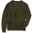 thumbnail image 1 of Ralph Lauren Mens Cashmere Cardigan Suéter, Verde, Grande, 1 of 1
