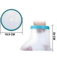 thumbnail image 4 of Protection de Douche pour Pieds Bandage Antidérapant Protection Imperméable Réutilisable Garde les Pieds en Bain (Pieds Adultes), 4 of 4