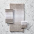 thumbnail image 2 of Taupe Splash/Arctic White Heathered Washcloth, Better Homes & Gardens Thick and Plush Towel Collection, 2 of 2