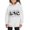 White, variant on BaoFuBaoMei Lightweight Hoodies for Boys Girls Valentines Graphic Long Cuffed Sleeve Sweatshirt Tops Fleece Lined Loose Hooded Fall Outfits for School Party Classroom Celebration