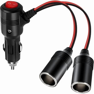 12v tv cable to cigarette lighter Car Adapter 12V Cigarette Lighter Cable Plug Power for 12 Volt TV  Appliances K0T0