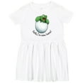 thumbnail image 3 of Inktastic Hello, I'm New Here Cute Baby Turtle Girls Toddler Dress, 3 of 5