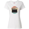 thumbnail image 3 of Inktastic Movie Film Clapboard Women's T-Shirt, 3 of 5