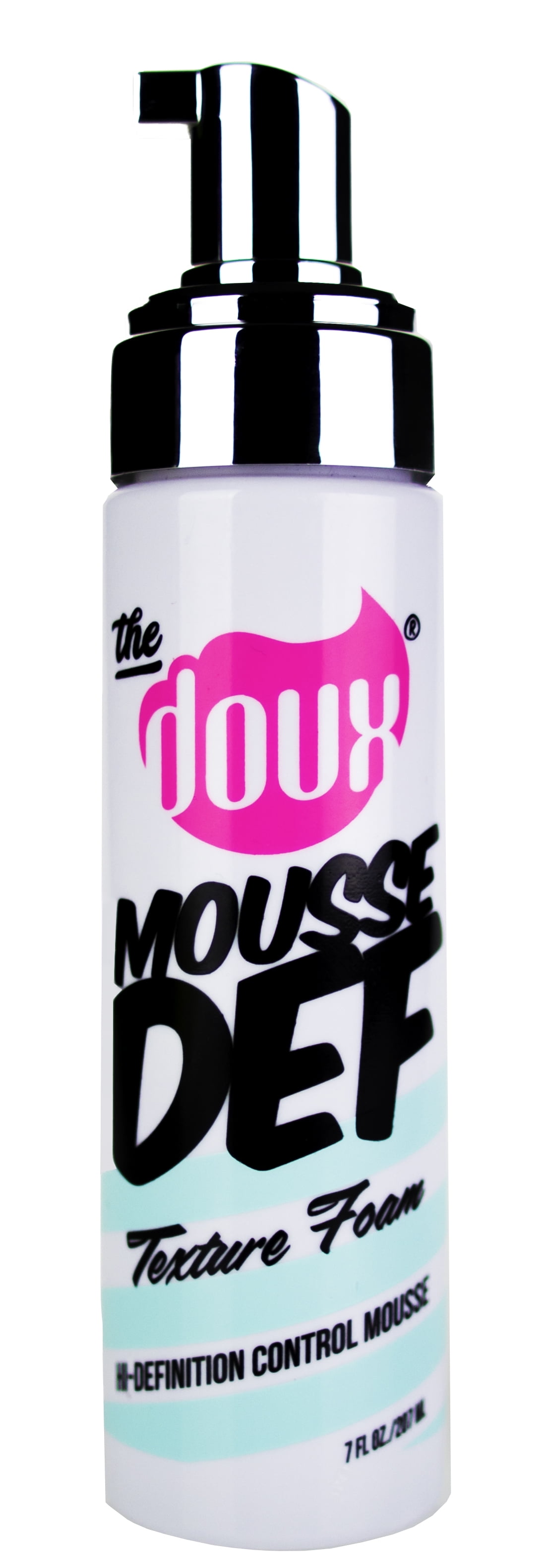 The Doux Mousse Def Shine Enhancing Volumizing Texturizing Pump Hair Styling Foam, 7 fl oz