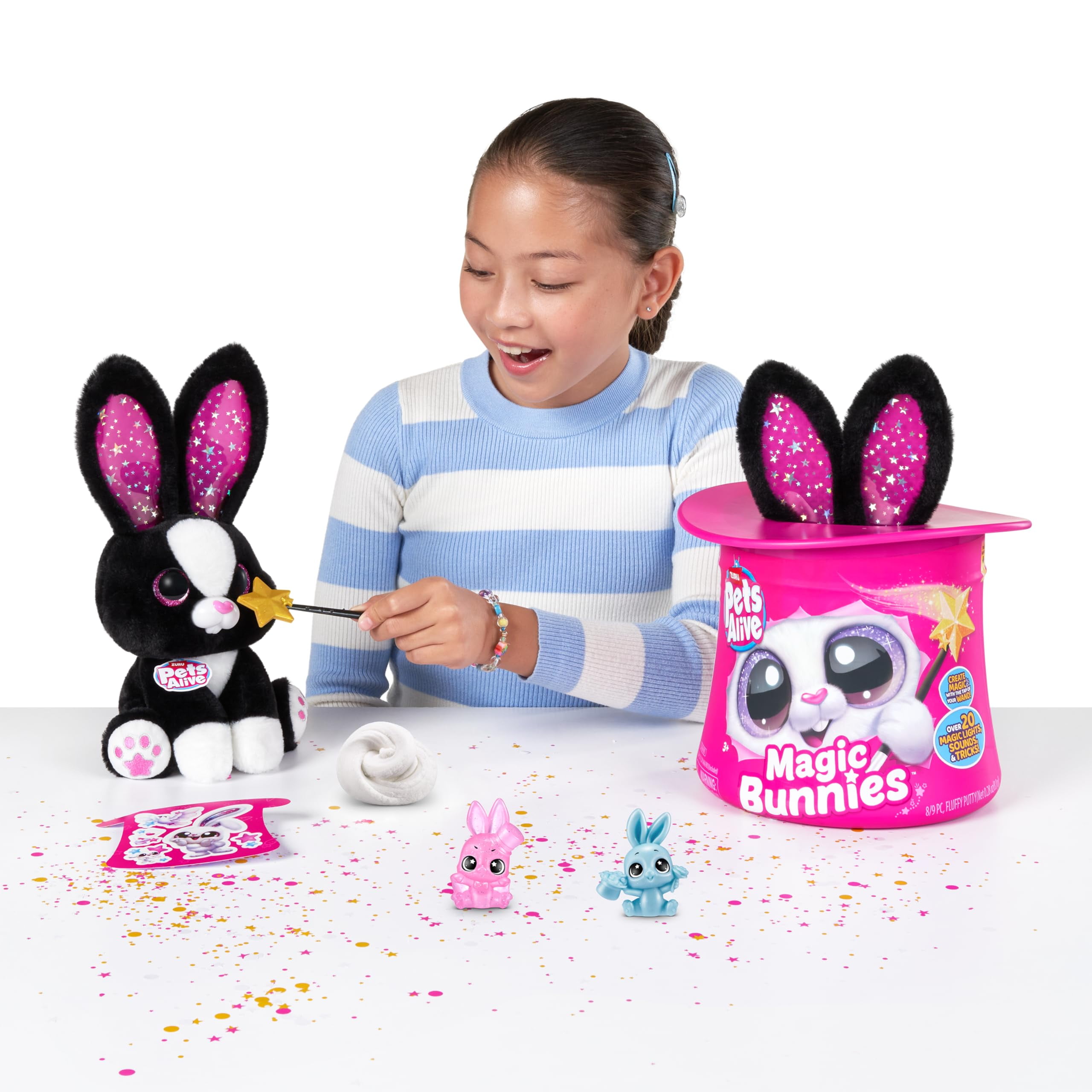 Pets Alive Magic Bunnies (Sootie) by ZURU Electronic Plush