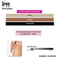 thumbnail image 2 of L'eggs Everyday Women's Classic Knee High Stockings Sheer Toe 20 Pack, 2 of 5