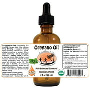 Oregano Oil - 2 oz Bottle - 100% pure certified organic Oregano Oil from cAOH