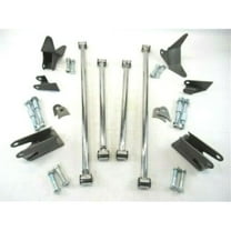 Triangulated Rear 4-Bar Kit for 1928-1940 Ford, Stainless Steel