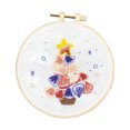 thumbnail image 1 of Dsscvnef Scène Kits Kit de Broderie de Noël Kit de Broderie Débutant pour Adultes Kit de Broderie DIY pour Maison Chambre, 1 of 4