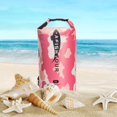 thumbnail image 2 of czcpp-Waterproof Floating Dry Bag for Men Women - 12L Roll Top Sack Keeps Gear Dry with Shoulder Strap for Kayaking, Rafting, Boating, Swimming, Camping, Hiking, Beach, Fishing (Pink), 2 of 4