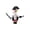 C, variant on YuanGuangQ Halloween Pumpkin Witch Goose Dress Up, Porch Statue Themed Attire, Spooky Outdoor Decor for Yard Garden Front Porch Holiday Display and Home Accent