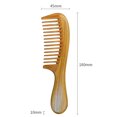 thumbnail image 3 of Peine de Sándalo Verde Natural, Diseño Ergonómico con Mangos Suaves, Ideal para Uso Diario y Viajes, Regalo Perfecto para Hombres y Mujeres, Promueve Cabello Saludable y Reduce el Estrés, Incluye, 3 of 6