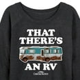 thumbnail image 3 of National Lampoon's Christmas Vacation - That There's An RV - Women's Lightweight French Terry Long Sleeve Shirt, 3 of 5