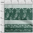 thumbnail image 2 of oneOone Cotton Poplin Twill Dark Green Fabric Asian Block Sewing Craft Projects Fabric Prints By Yard 56 Inch Wide, 2 of 4