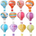 thumbnail image 4 of Linterna de papel con globo aerostático, decoración para bodas, accesorios para disparar linternas de papel, linterna de papel plegable para fiesta de cumpleaños, 4 of 6