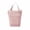 Pink, variant on EBCUE Mesh Shower Bag 10.2x8.7'' Quick-Dry Caddy Bag Portable Small Hanging Toiletry Tote Bag for Gym Travel Beach Bathroom Sunscreen Dorm & College Essentials Gray