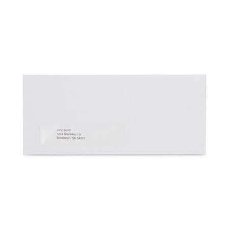 Universal Window Business Envelope, #10, 4 1/8 x 9 1/2, 250/Box