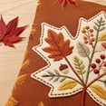 thumbnail image 7 of Fall Pillow Covers Halloween Fall Decorations WHite Sofa Couch Pillow Covers Square Summer Pillow Covers 18x18 for Farmhouse Thanksgiving Pillowcase Decorative Throw Pillow Covers Cushion Cases, 7 of 7