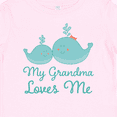 thumbnail image 4 of Inktastic My Grandma Loves Me Boys or Girls Baby T-Shirt, 4 of 5