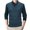 Green, variant on Tshirt for Men Oversized Muscle Work Shirts Cotton Shirts T-Shirts Beige Collared Long Sleeve Casual Shirts for Men,L