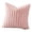 A003- Pink, variant on Faux Faux Fur Throw Pillow, Faux Faux Fur Pillow Covers, 18X18 in, Hot Pink, Square Pillow Covers, Textured Ribbed Surface, Living Room decor, Bedroom Accents, 1 Pc