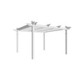 thumbnail image 6 of Vita 144"L x 144"W x 104"H Vinyl Camelot Louvered Pergola, White, VA42070, 6 of 8