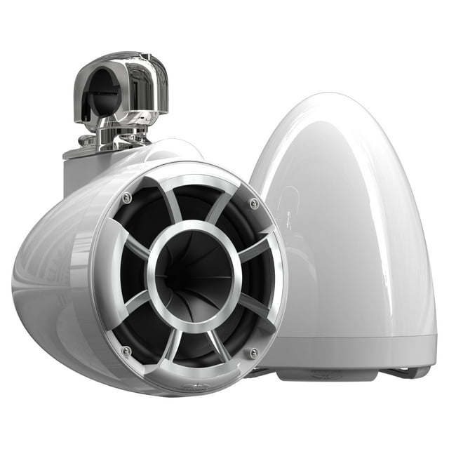 Wet Sounds Rev 8 W-SC V2 Tour Marine Blanche 8 Pouces Haut-Parleurs Pivotants