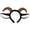 black, variant on Slccxzc Plush Lamb Ears Shape Headband Kawaii Animal Headdress for Carnival Party