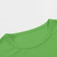 thumbnail image 3 of KKBOTIVE Men's T-Shirts Casual Crew Neck Solid Color Sports Tee Comfortable Loose Tops Mens Fashion Outfits, Green Size: 4XL, 3 of 7