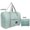 Light blue, variant on For Personal Item Bag Foldable Travel Duffel Bag Tote Carry on Luggage Duffle Overnight for Women and Men Large Capacity Fashion Travel Bag,Pink