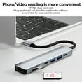 thumbnail image 3 of AICase 7-in-1 USB C Hub Multiport Adapter 4K HDMI SD Card Reader 100W For Mac, 3 of 10