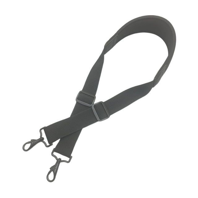 Correa de hombro ajustable de nailon cinturón ancho grueso desmontable para fundas para tabletas portátiles accesorio multifuncional cómodo perfke Correa para el hombro de la cámara