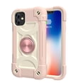 thumbnail image 4 of JTCASES for iPhone 11 Case, Heavy Duty Protection Hybird PC Silicone 360° Rotating Ring Bracet Magnetic Car Mount Fully Coverage Slim Non-Slip for iPhone 11, Rosegold, 4 of 7