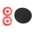 thumbnail image 2 of Round Moving Arrows Target, Wear Resistant High Efficiency EVA Foam Archery Target With Sticker For Indoor Black, 2 of 8