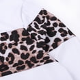 thumbnail image 6 of Men Casual Spring Autumn Sweatshirt, Leopard Printed Patchwork Pullover, 6 of 8