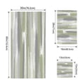 thumbnail image 3 of Sage Green Towel Set of 3, Soft Microfiber Bath Towels, Hand Towel, Washcloths, Modern Abstract Grey Striped Art Quick-Dry Absorbent Towels for Bathroom Kitchen Hotel Beach Gym Spa, 3 of 9