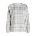 thumbnail image 2 of Joyspun Women’s Plush Sleep Top, Sizes XS to 3X, 2 of 2