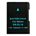 thumbnail image 4 of Batteries N Accessories BNA-WB-ENEL14 Digital Camera Battery - Li-ion, 7.4V, 1250 mAh, Ultra High Capacity Battery - Replacement for Nikon EN-EL14 Battery, 4 of 5
