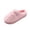 Pink, variant on Bovxnpu House Slippers for Women Casual Indoor/Outdoor Shoes, Women's Fall And Winter Outerwear Postpartum Home Use Quiet Fleece-Lined Warm Friendly Flat Slippers Comfy Indoor House Shoes