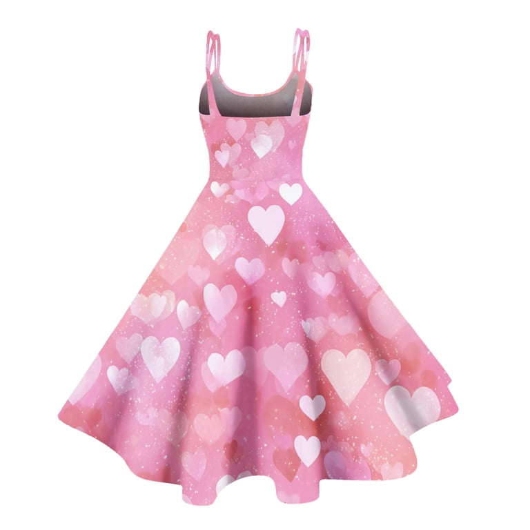 Spring Valentines Dress for Women Elegant Off Shoulder Sleeveless Dresses Love Heart Print Navy L Spring Valentines Dress for Women Elegant Off Shoulder Sleeveless Dresses Love Heart Print Navy L