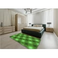 thumbnail image 4 of Ahgly Company Indoor Rectangle Patterned Pea Green Area Rugs, 5' x 8', 4 of 6