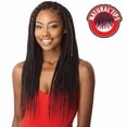 thumbnail image 3 of Outre X-Pression Box Braids 45-Strands 3X's Pack Medium Natural Tip Crochet Hair- 14", 3 of 13