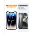 thumbnail image 3 of 3pcs Screen Protection Tempered Glass Film Compatible With Apple Phone 16 15 14 13 12 11 Pro Max 12mini 13min 6 6sp 7 8 Se2 X Xs Xr Xsmax, 3 of 6