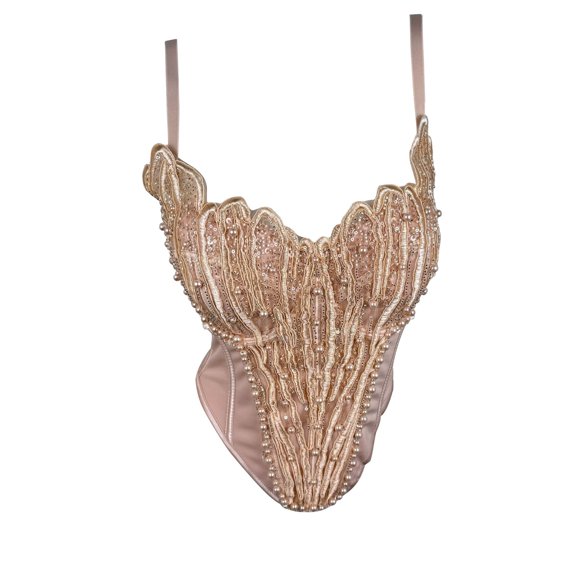 Telankuip Womens Halloween Sequin Corset Tops Elegant Embroidered Beading Decorate Halloween Party Concert Cami Tops Fashion Breathable Slim Fit Going out Date Night Shapewear