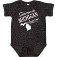 thumbnail image 3 of Inktastic Someone in Michigan Loves Me Boys or Girls Baby Bodysuit, 3 of 5