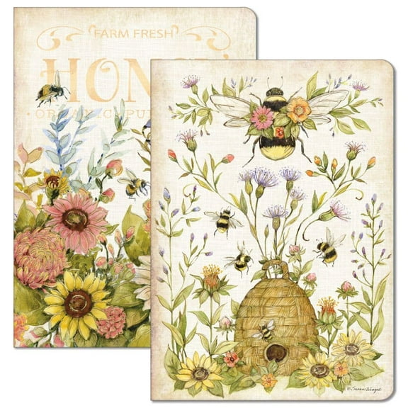 Lang Companies, Spring Bees 2 Pack Journals